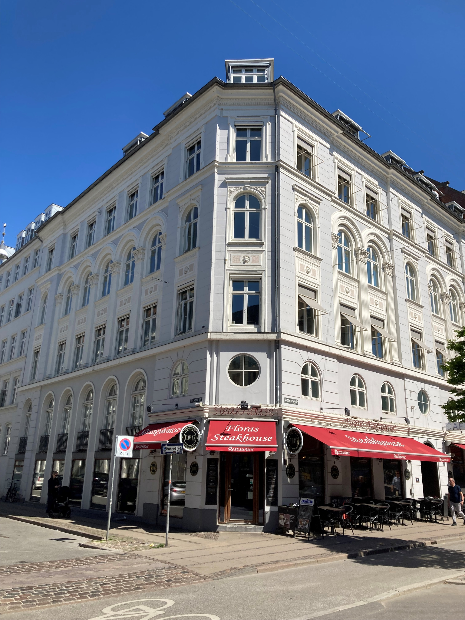 Facadebanner i mesh — København V
