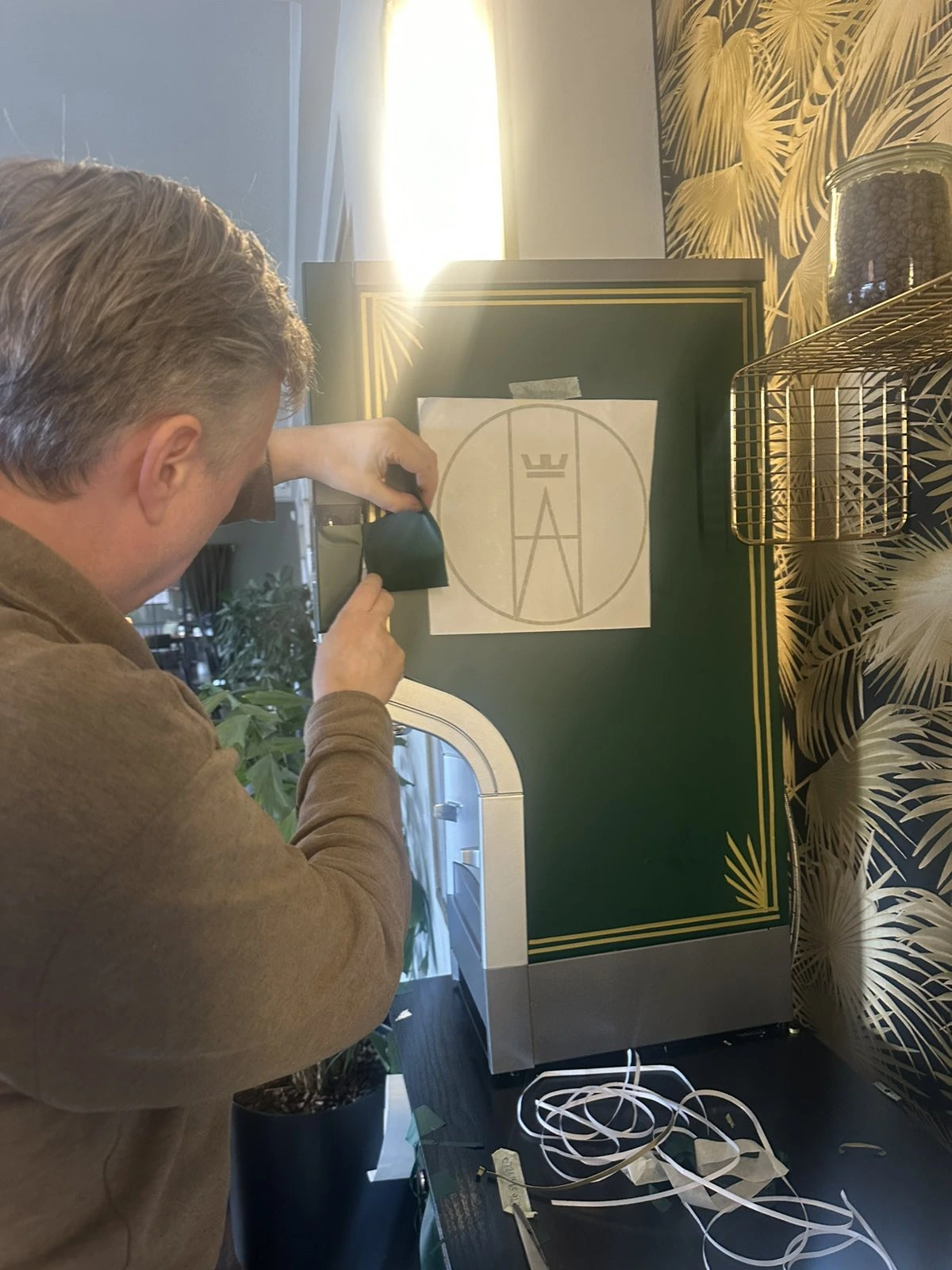 Hotel Astoria — Art-deco-folie på kaffemaskiner — billede 7