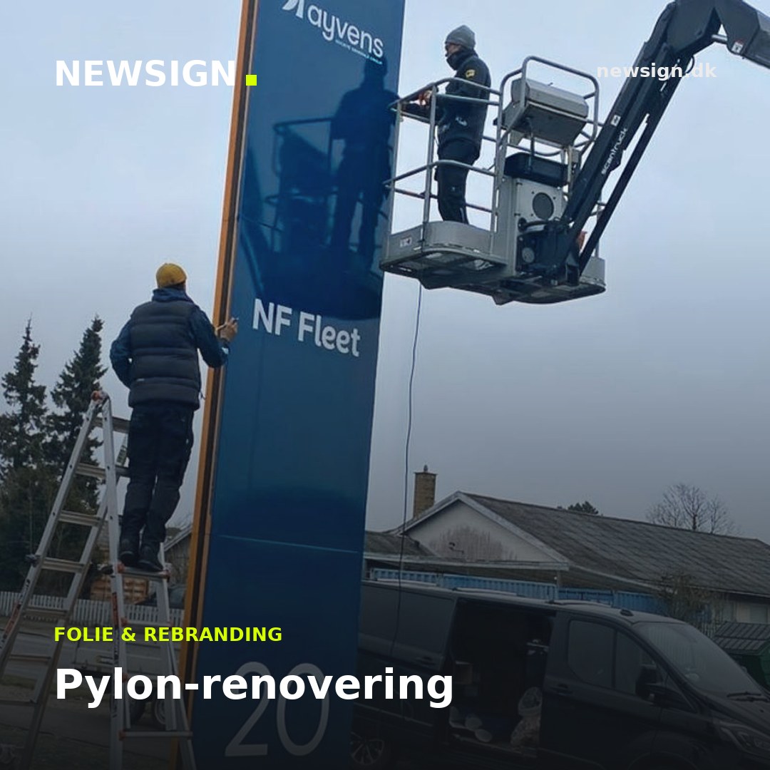 Pylon-renovering — delingsbillede til sociale medier