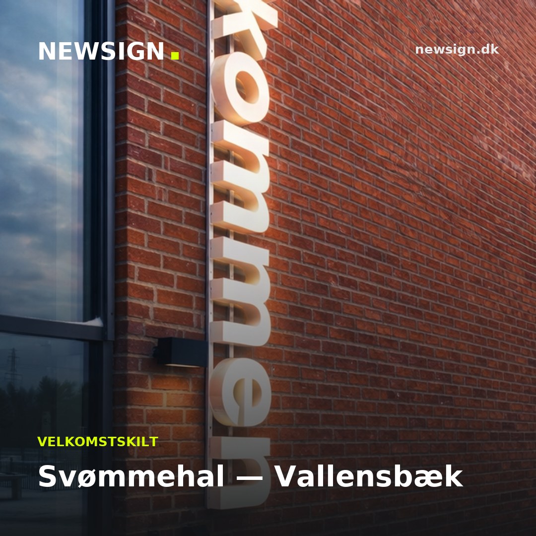 Svømmehal — Vallensbæk — delingsbillede til sociale medier
