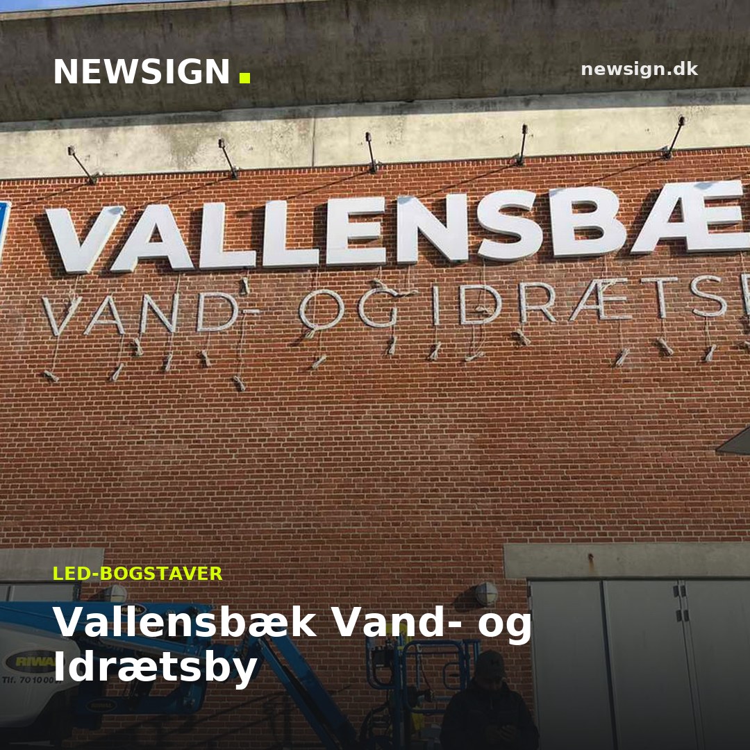 Vallensbæk Vand- og Idrætsby — delingsbillede til sociale medier